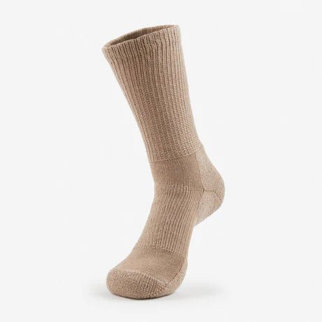 Thorlos Unisex WX Walking Moderate Cushion Crew Sock - Khaki For Discount