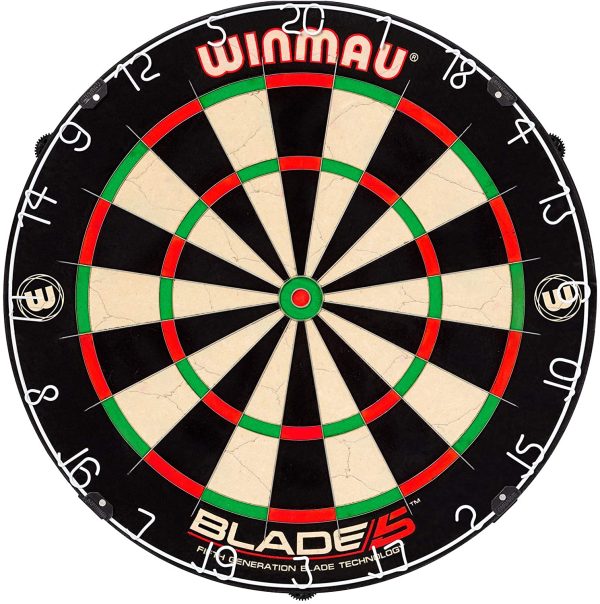 WINMAU Blade 5 Dartboard + Online