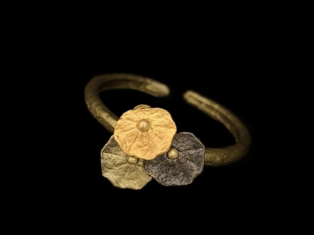 Nasturtium | Adjustable Ring | Bronze on Sale