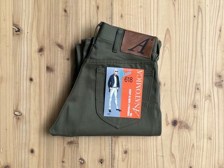 618 CALIFORNIAN SATEEN OLIVE Online Sale