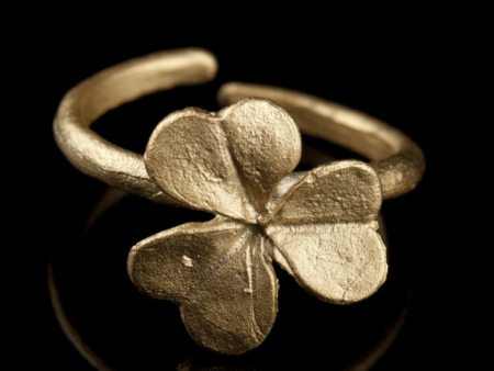 Clover | Adjustable Ring | Bronze Discount