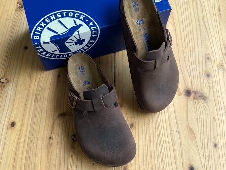 BIRKENSTOCK BOSTON OILED LEATHER For Discount