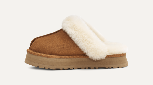 Disquette | Women | Suede Sheepskin | Chestnut For Cheap