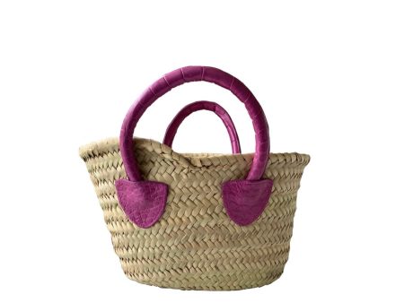 MINI FRENCH MARKET TOTE - ASSORTED COLORS For Sale