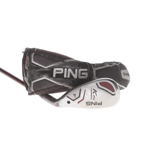 Ping K15 Graphite Mens Right Hand 4 Hybrid Gold Dot 23* Soft Regular - TFC 149 on Sale