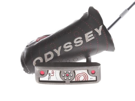 Odyssey Toe Up #1 Mens Right Hand Putter 34  Blade - Super Stroke 1.0 Flatso Online Hot Sale