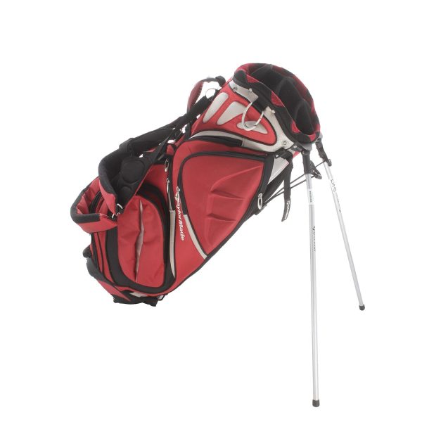 TaylorMade Stand Bag - Red Black Grey Discount