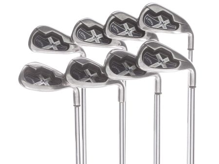 Callaway X-18 Steel Mens Right Hand Irons 4-SW Uniflex - Callaway Cheap