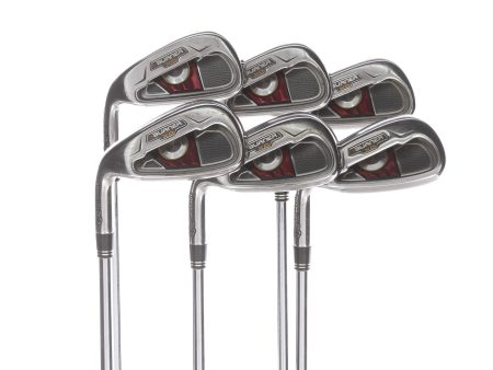 TaylorMade Burner XD Steel Mens Left Hand Irons 5-PW Regular - N.S.Pro 950GH Supply