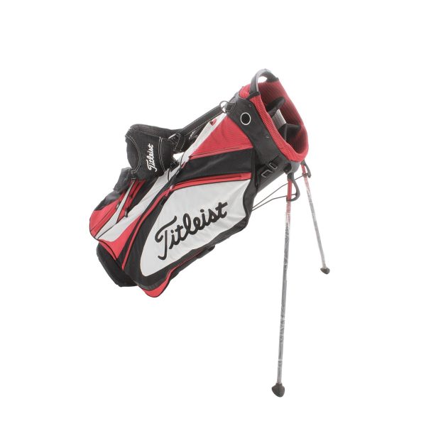 Titleist Stand Bag - Black White Red Sale