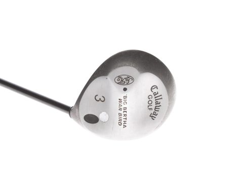 Callaway Big Bertha War Bird Graphite Mens Right Hand Fairway 3 Wood 15* Regular - Callaway RCH 96 Hot on Sale