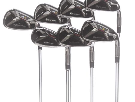 TaylorMade M2 Steel Mens Right Hand Irons 5-SW Regular - REAX 88 Sale