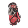 TaylorMade Stand Bag - Red Black Grey Discount